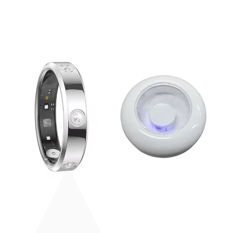 SlimSense HR01 Smart Health Ring – Ultra-Thin Waterproof Heart Rate & Stress Tracker