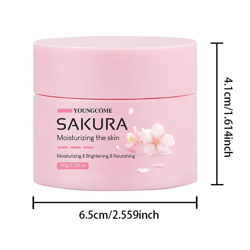 Sakura Glow Anti Aging Moisturizer with Cherry Blossom Essence