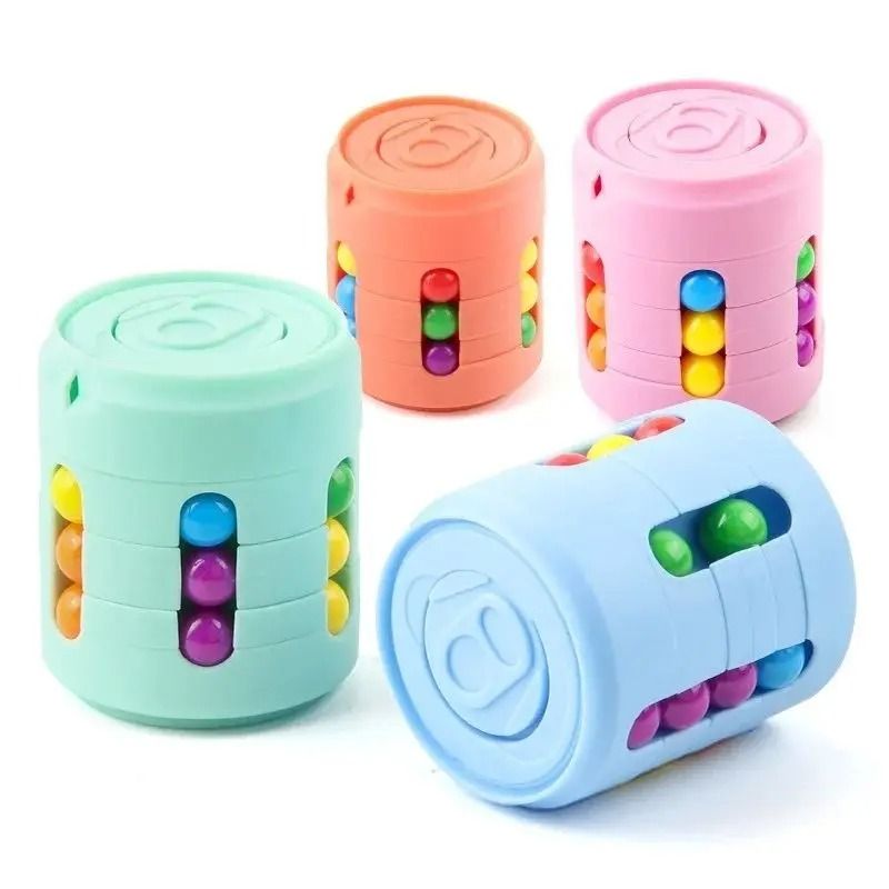 Magic Bean Colorful Fidget Spinner Stress Relief Toy