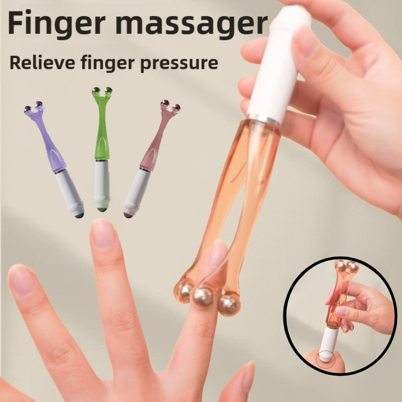 Hand Acupuncture Points Massager, Finger Joint Acupoint Roller for Arthritis Relief and Finger Fatigue