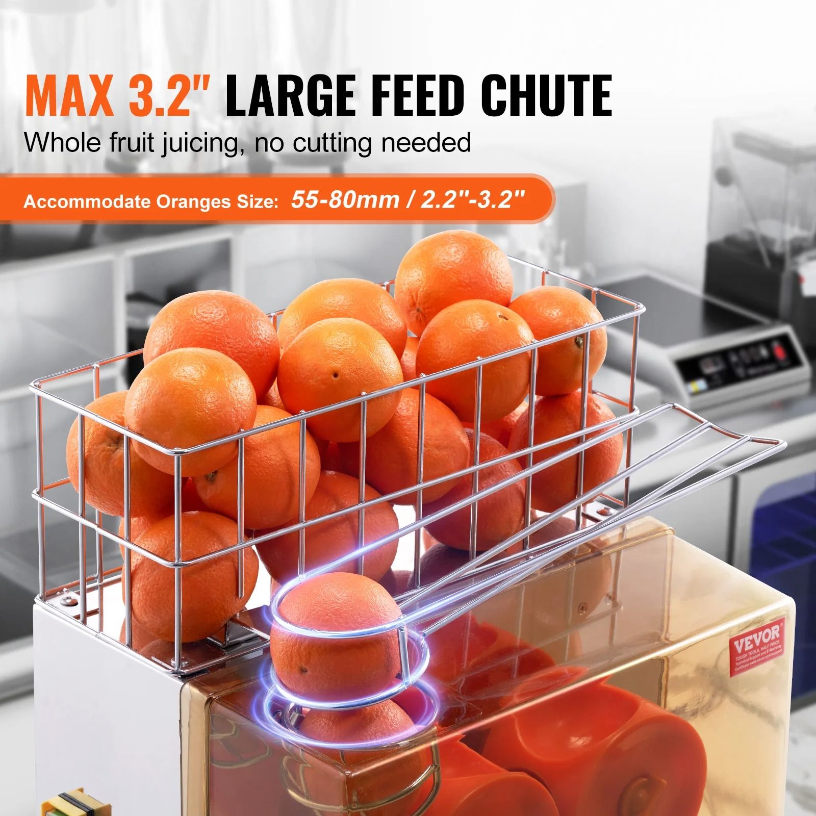 Commercial Stainless Steel Orange Juicer Machine