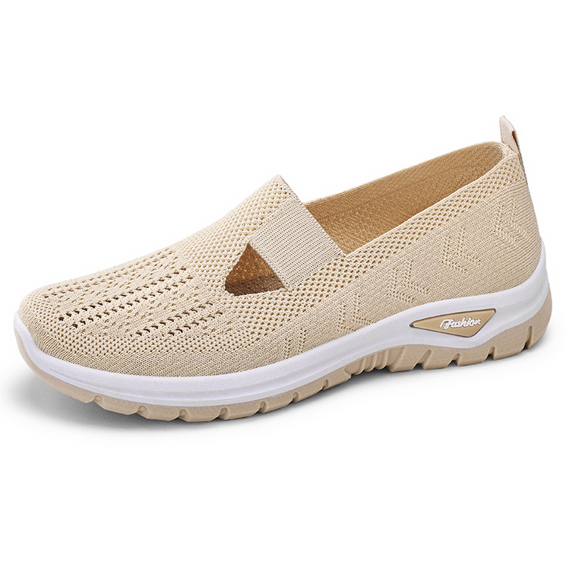 New Mesh Women Vulcanized Shoes, High Quality Women Sneakers, Slip On Flats Shoes, Women Loafers