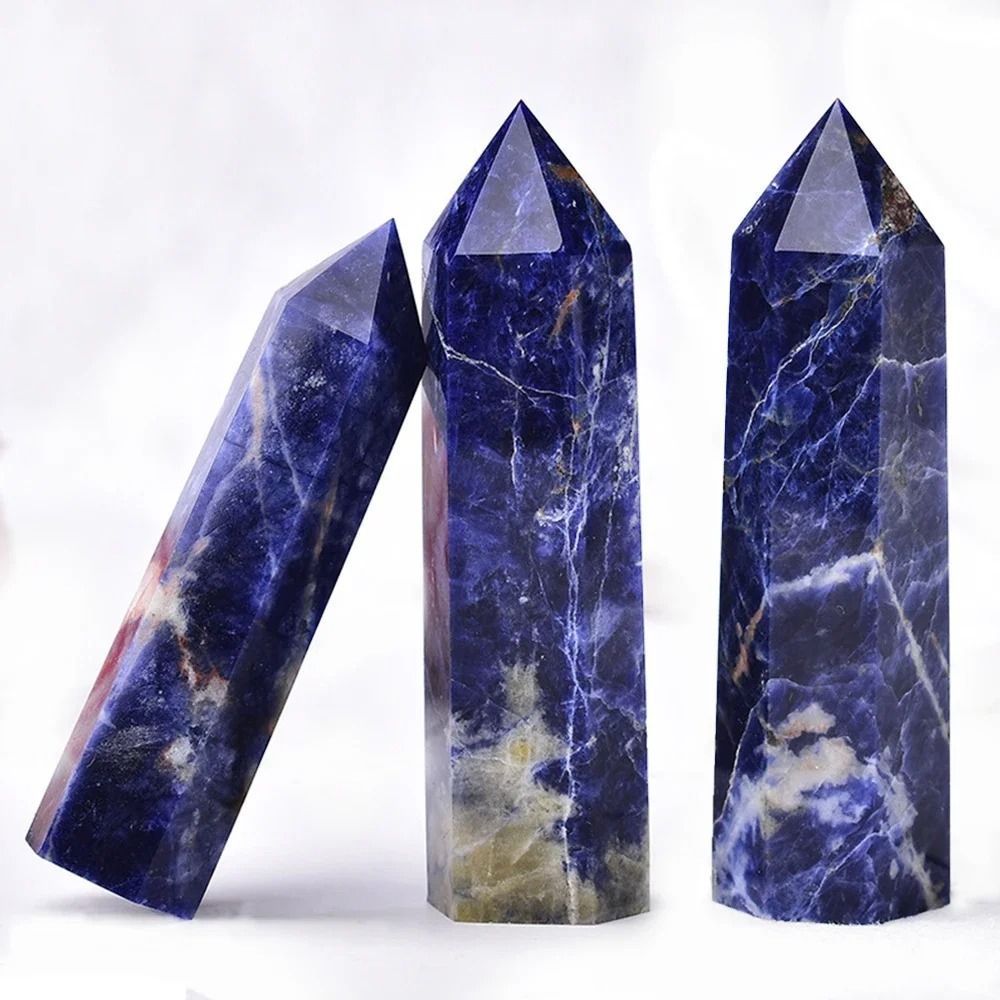 Natural Rose Quartz and Amethyst Crystal Wand Point