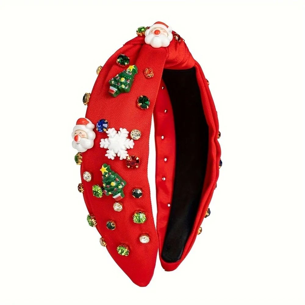 Holiday Christmas Rhinestone Headband