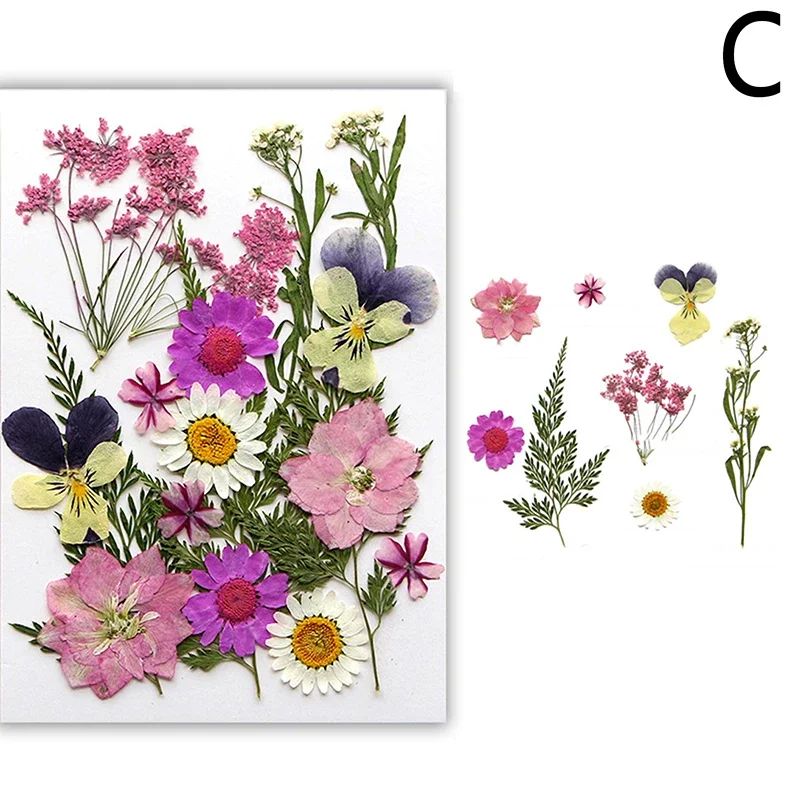 Natural Dried Flower Resin Fillers