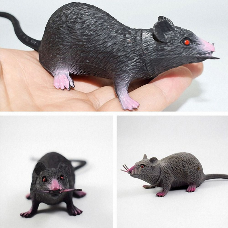Realistic Fake Rat Model: Perfect Scary Prank Toy for Halloween Parties & Decor