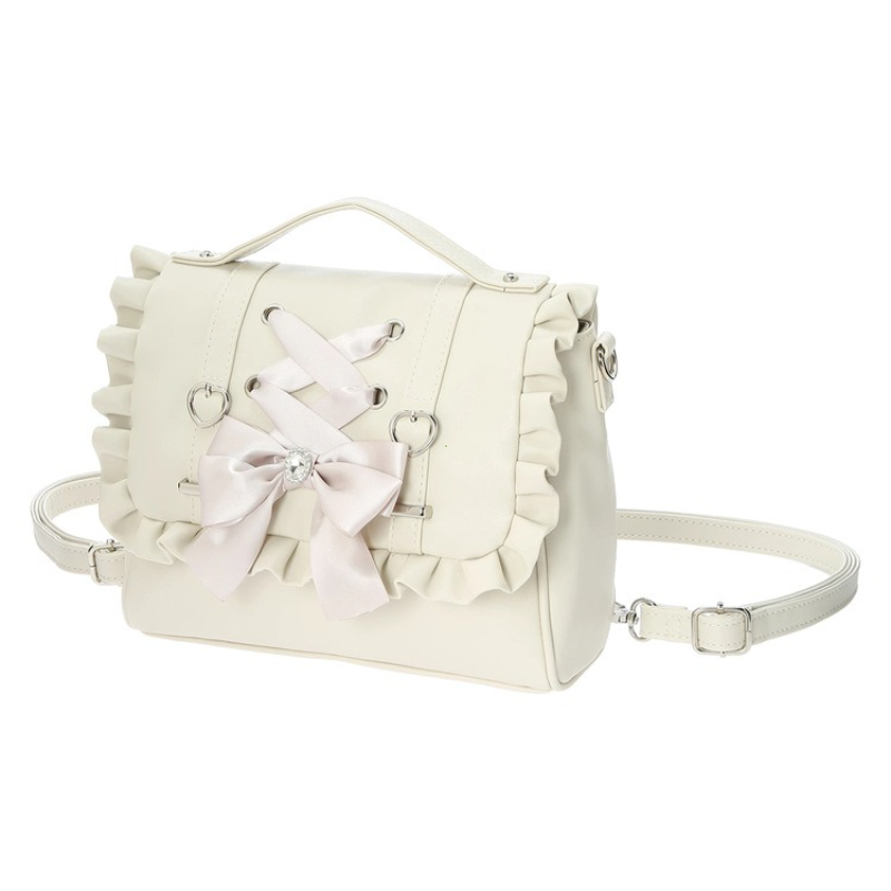 Casual PU Leather Crossbody Handbag Backpack Double Shoulder Ita Bag