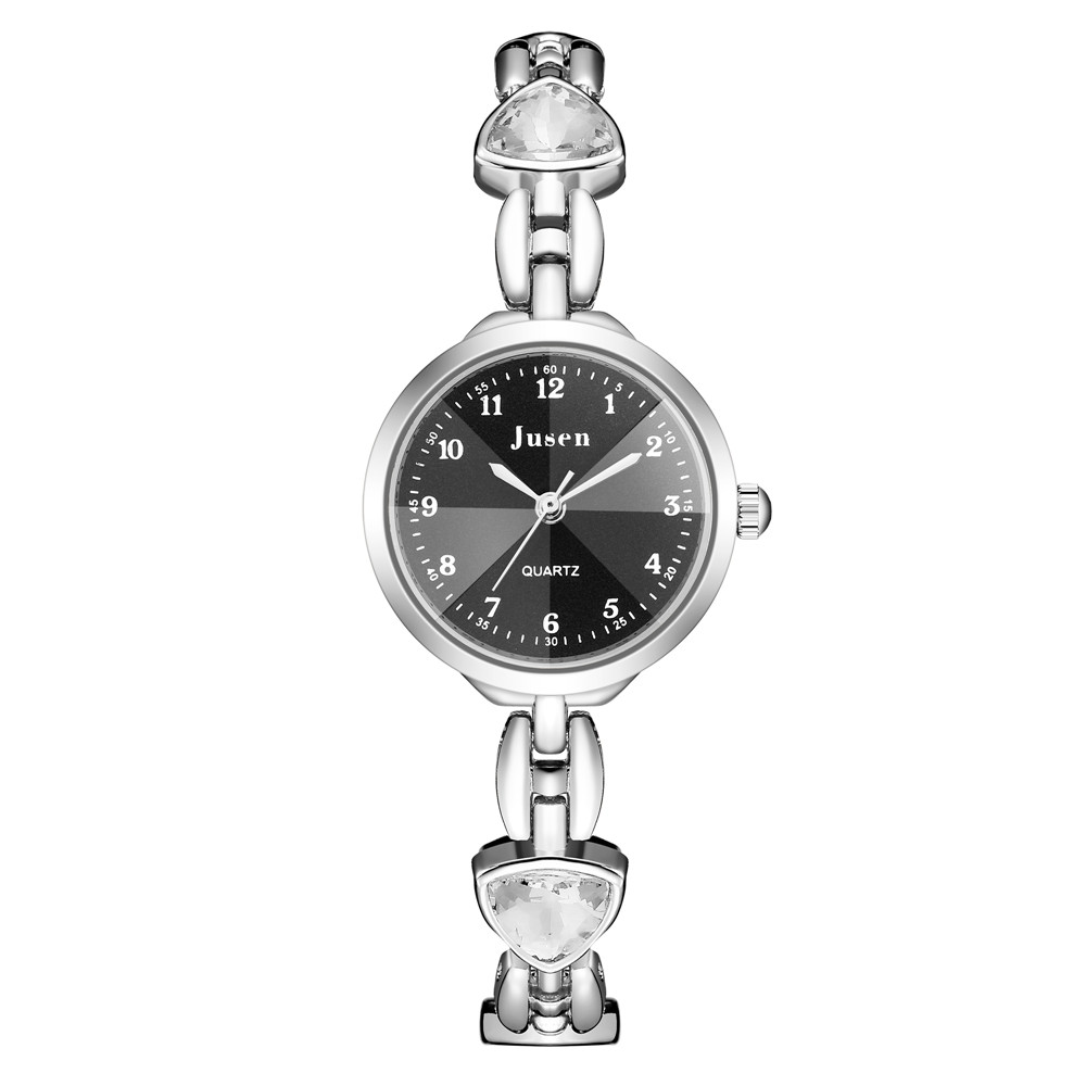Elegant Fashion Rhinestone Small Dial Quartz Bracelet Women Watch, Stylish Women Wrist Watch, Luxury Rhinestone Watch