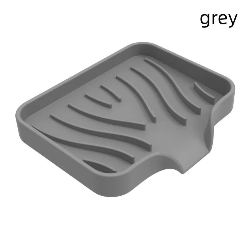 Silicone Soap Box with Drainage Design for Bathroom and Kitchen