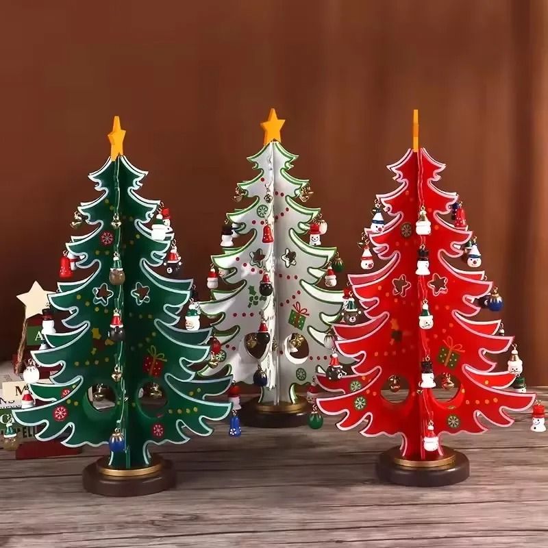 Creative DIY Wooden Christmas Tree