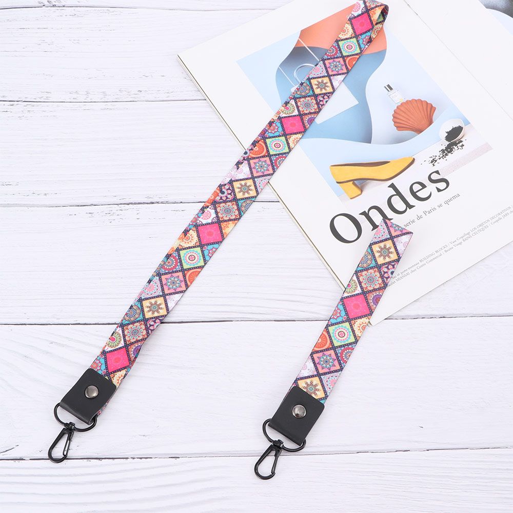 Wrist Band Key Rope Lanyard with Badge ID Card Holder, Mobile Phone Strap