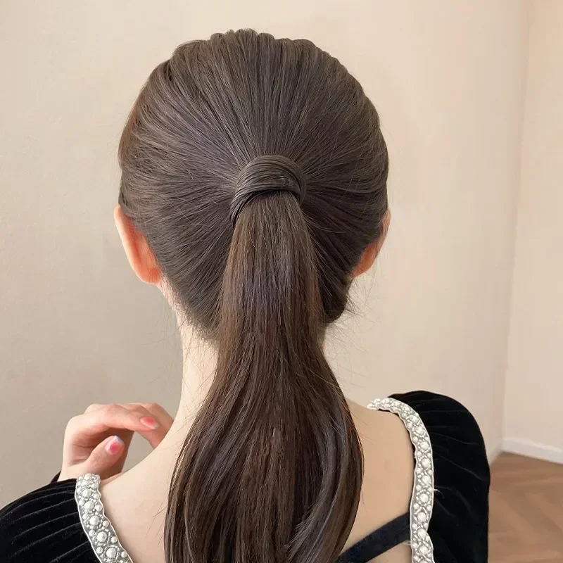 Invisible Seamless Ponytail Hair Band for Women – High Elastic Hair Rope Headband for Comfortable All-Day Wear
