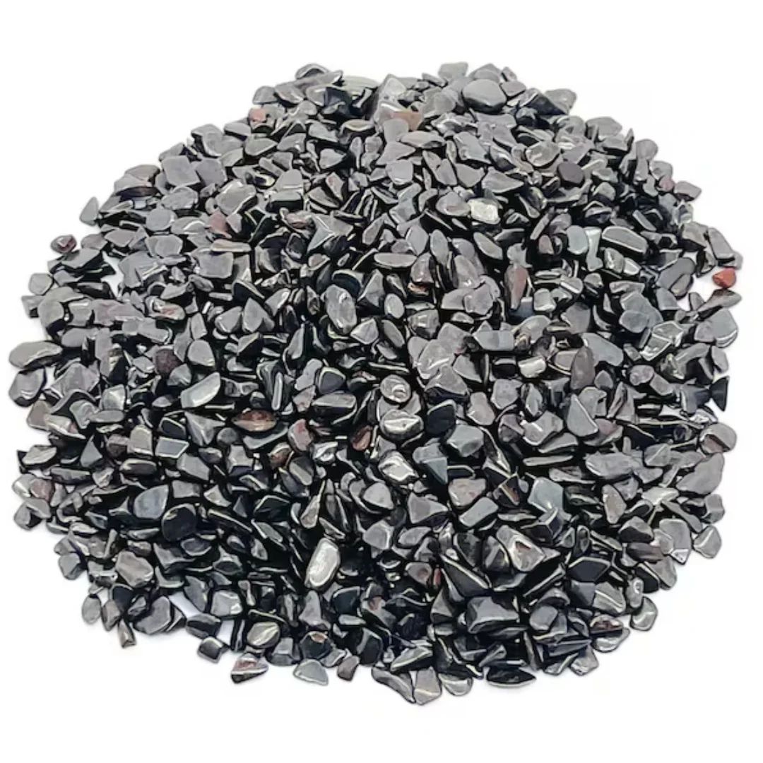 Hematite Crystal Chips for Healing, Decor & Crafting