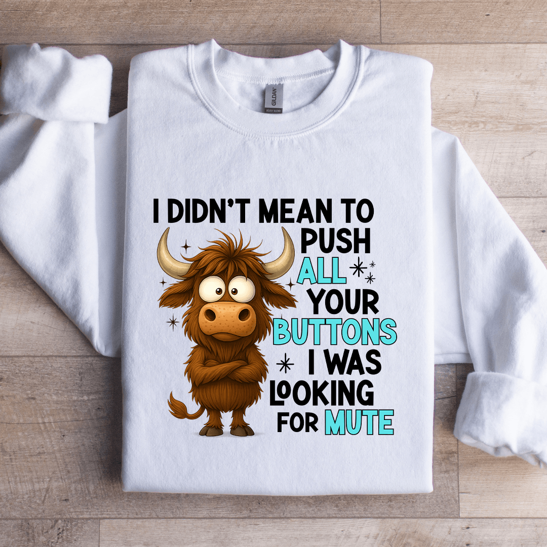 I Didn't Mean To Push Sweatshirt