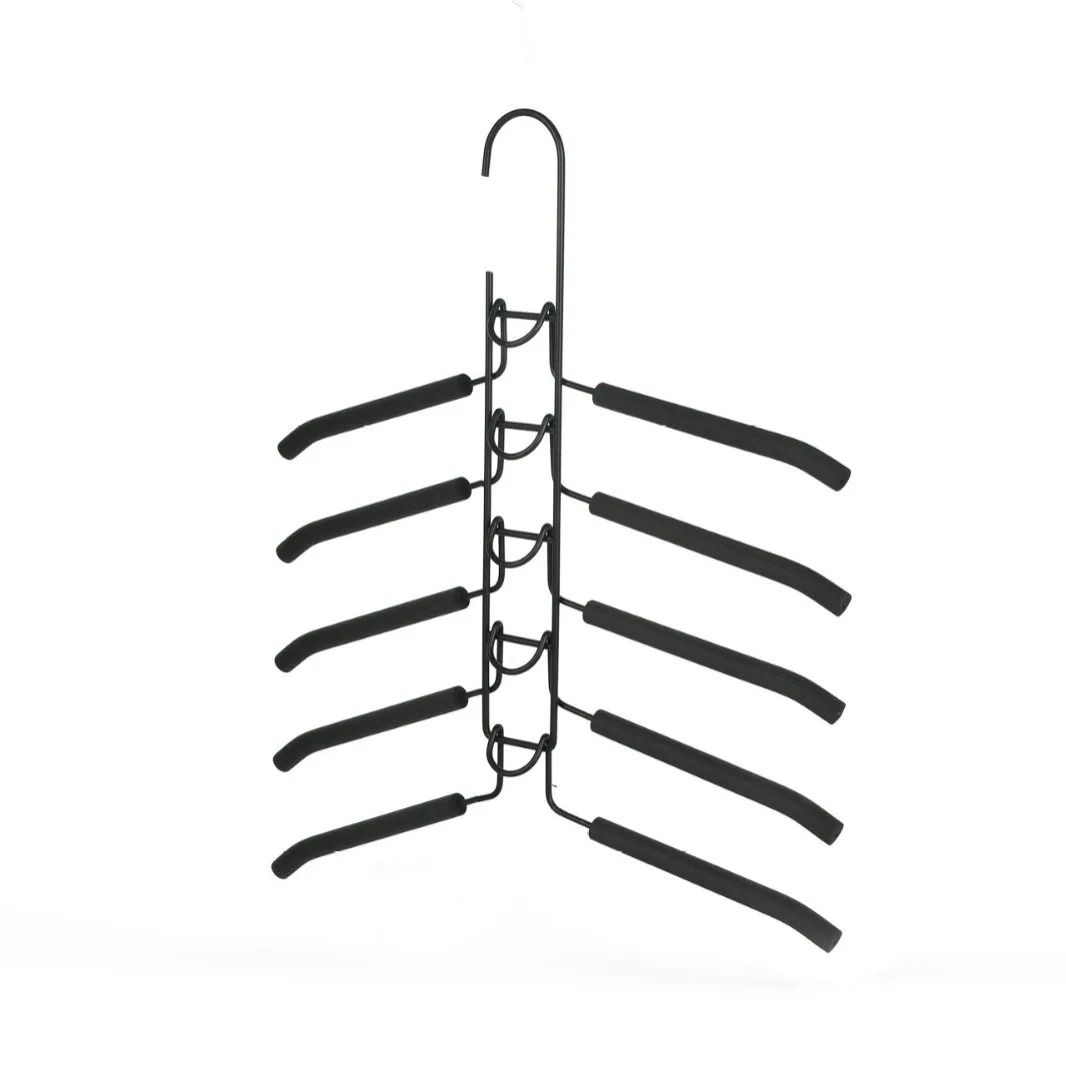 5 Layer Detachable Foam Anti Slip Clothes Hanger