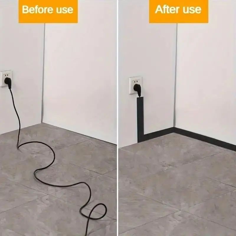 Paintable Wall Cable Concealer Cord Cover Raceway