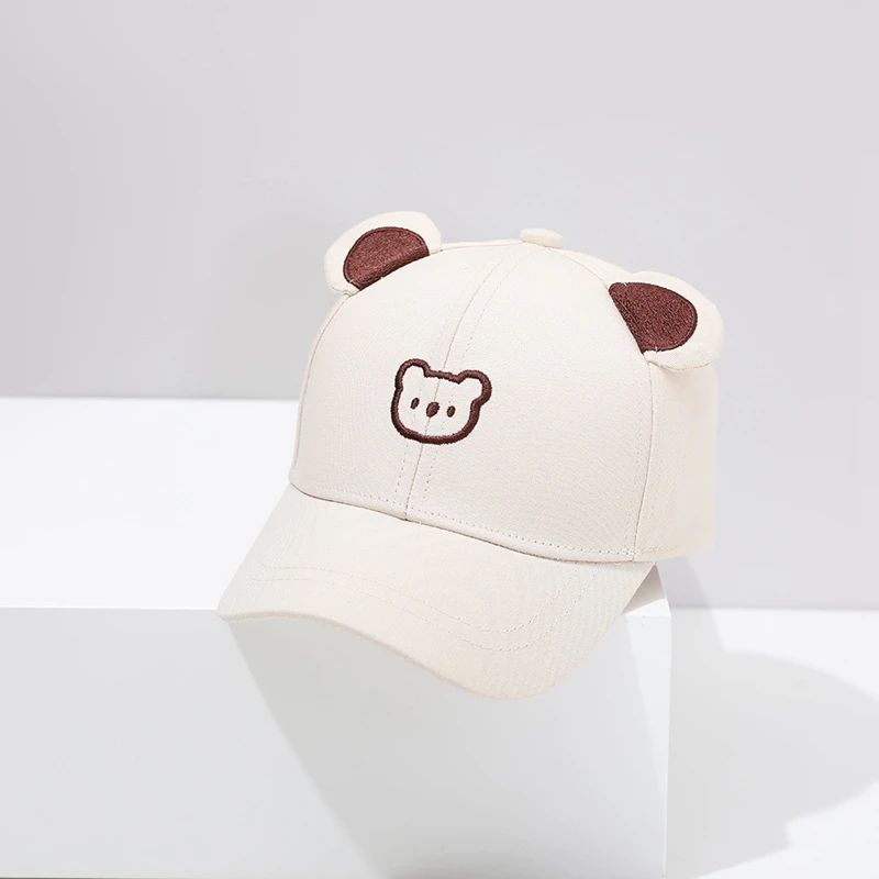 Toddler Bunny Ear Baseball Cap – Cute 3D Animal Sun Hat for Kids