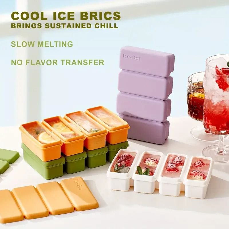 Silicone Ice Cube Tray – BPA-Free & Easy-Release Design