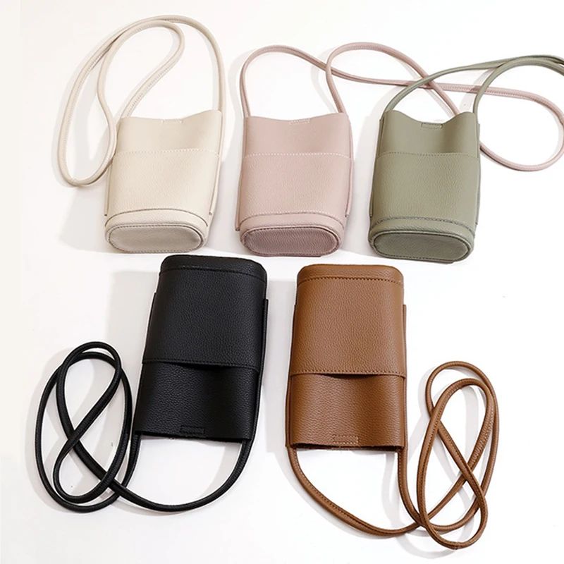 Everyday Chic Womens Crossbody Bag - PU Leather Flap Handbag with Secure Hasp