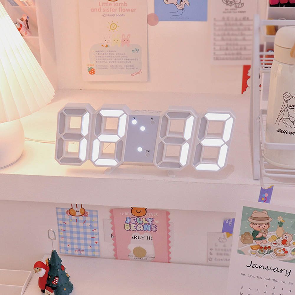 3D Led Digital Clock Limited Edition