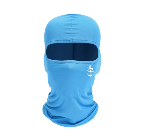 Unisex Dollar Logo Ski Hat and Face Mask Windproof Cycling Hood for Outdoor Sports