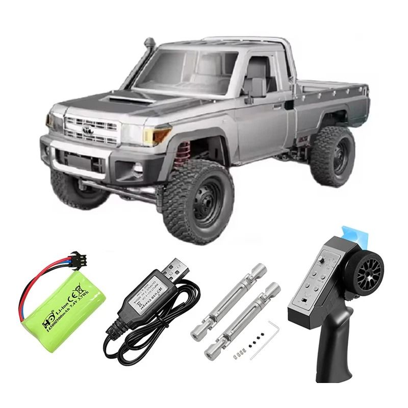 1:12 Scale 4WD RC Pickup Truck with Remote Control