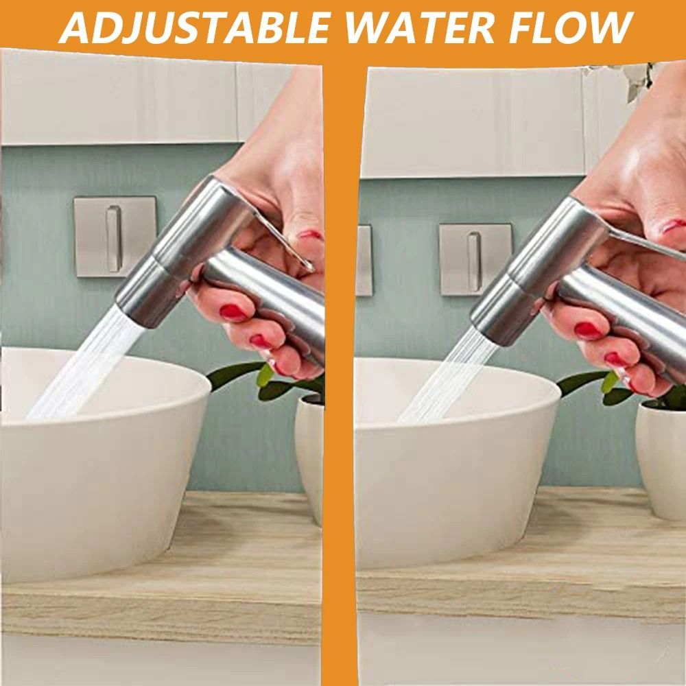Stainless Steel Handheld Toilet Bidet Sprayer Kit
