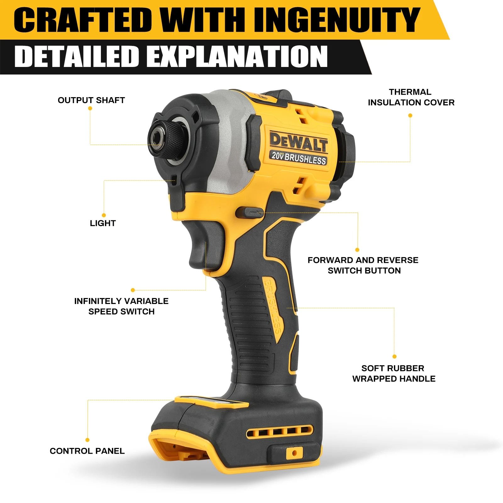 Brushless Power Duo – 20V Max Impact Driver & Hammer Drill Combo Kit