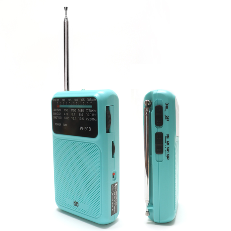 Emergency Survival Radio with Flashlight Portable AM FM SW Radio Rechargeable