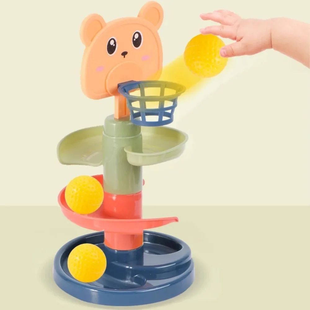 Montessori Rolling Ball Track Toy for Babies – Sensory Early Learning Toy (0–3 Years)