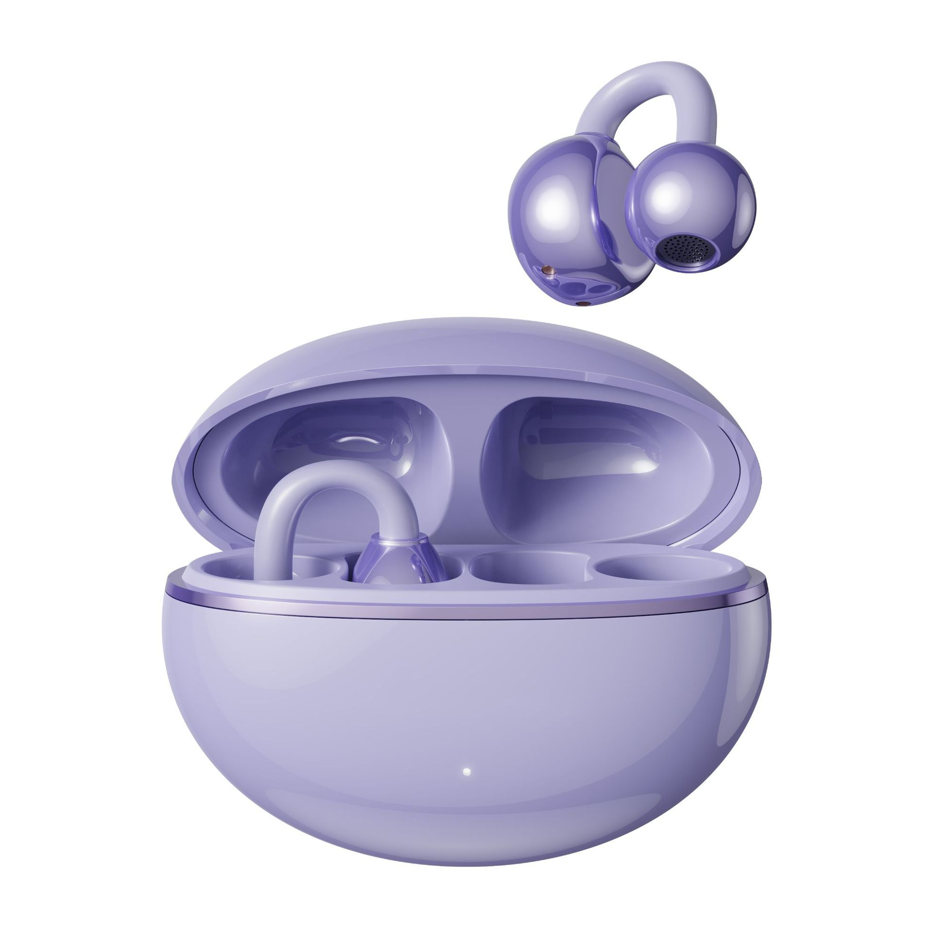 Waterproof Sports Earbuds, Lightweight Bluetooth Headphones, Open Ear Clip Headset