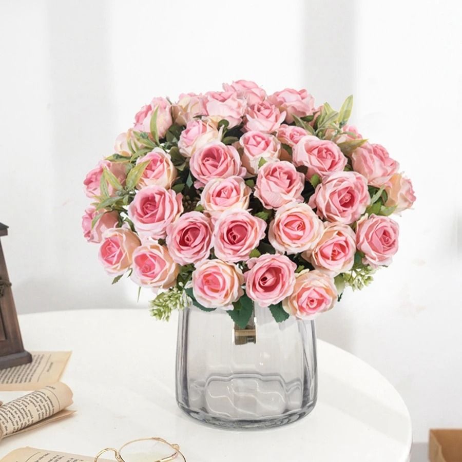 Elysian Silk White Rose Bundle