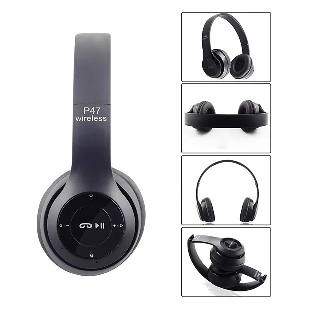 Professional High Fidelity Wireless Bluetooth Headphones and 3D Stereo Noise Canceling Gaming Headset