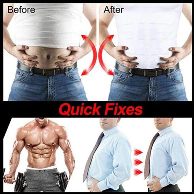 Men Slimming Compression Shapewear Vest