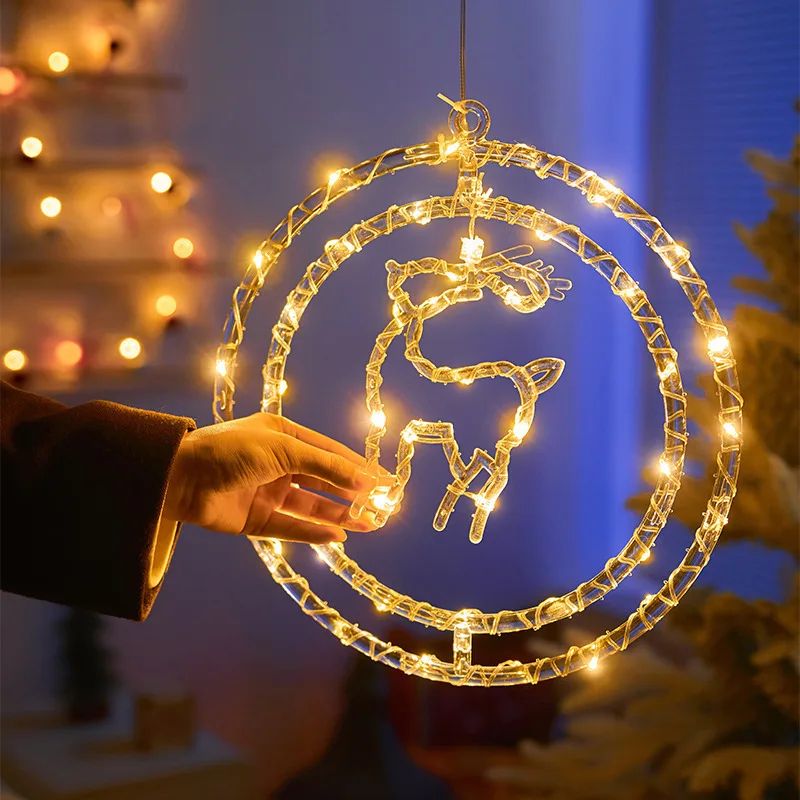 LED Christmas Figure Hanging Lights