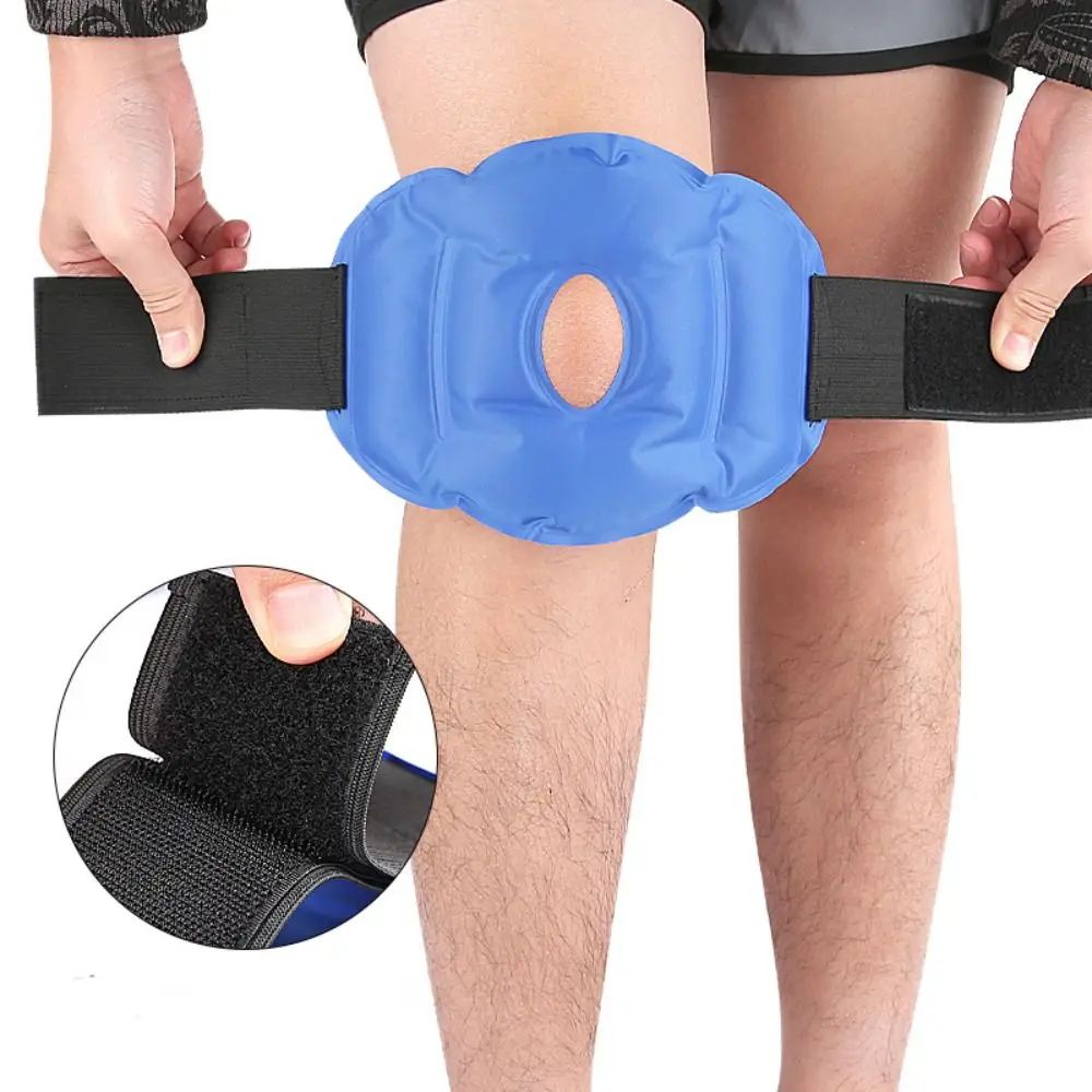 Hot Cold Therapy Reusable Gel Knee Pack, Easing Discomfort, Foot Relaxation Support