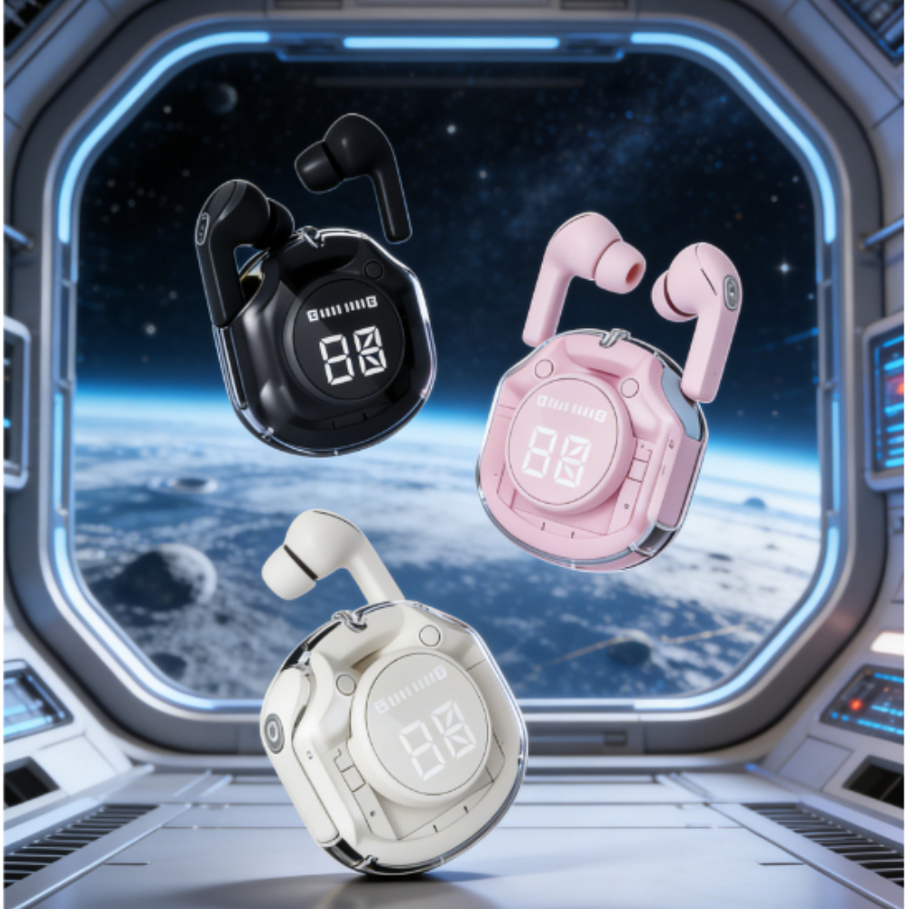 Sport Gaming Wireless Earbuds Bluetooth Headphones with Noise Reduction