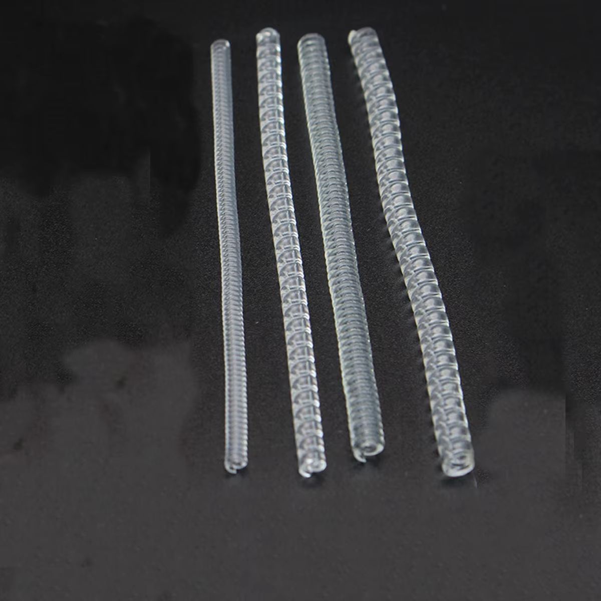 ClearFit Silicone Ring Size Adjuster – 4-Piece Transparent Ring Resizer Set for Loose Rings
