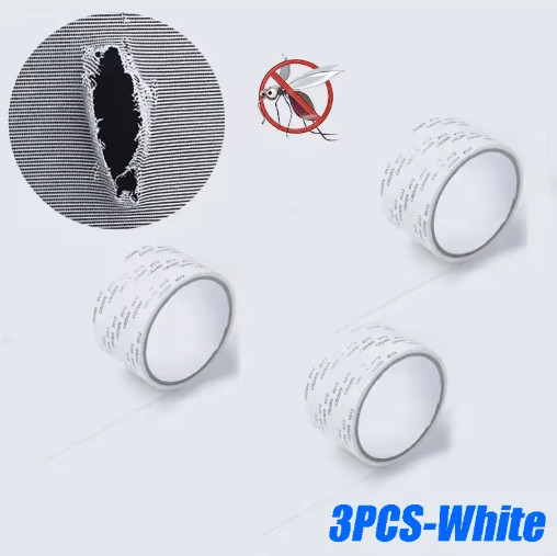 Self Adhesive Screen Repair Tape Durable Window Mesh Patch for Mosquito Net Fixing