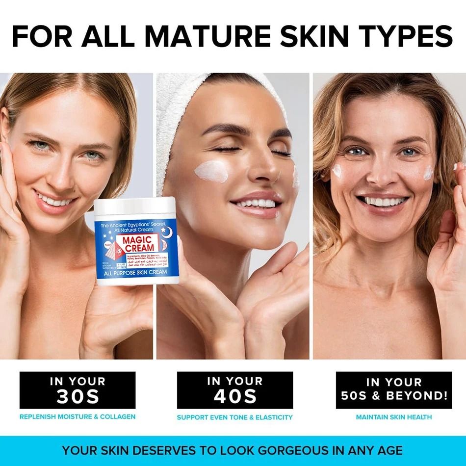 Magic All Purpose Facial Cream Anti Aging Moisturizing Lifting Whitening Skin Cream Set