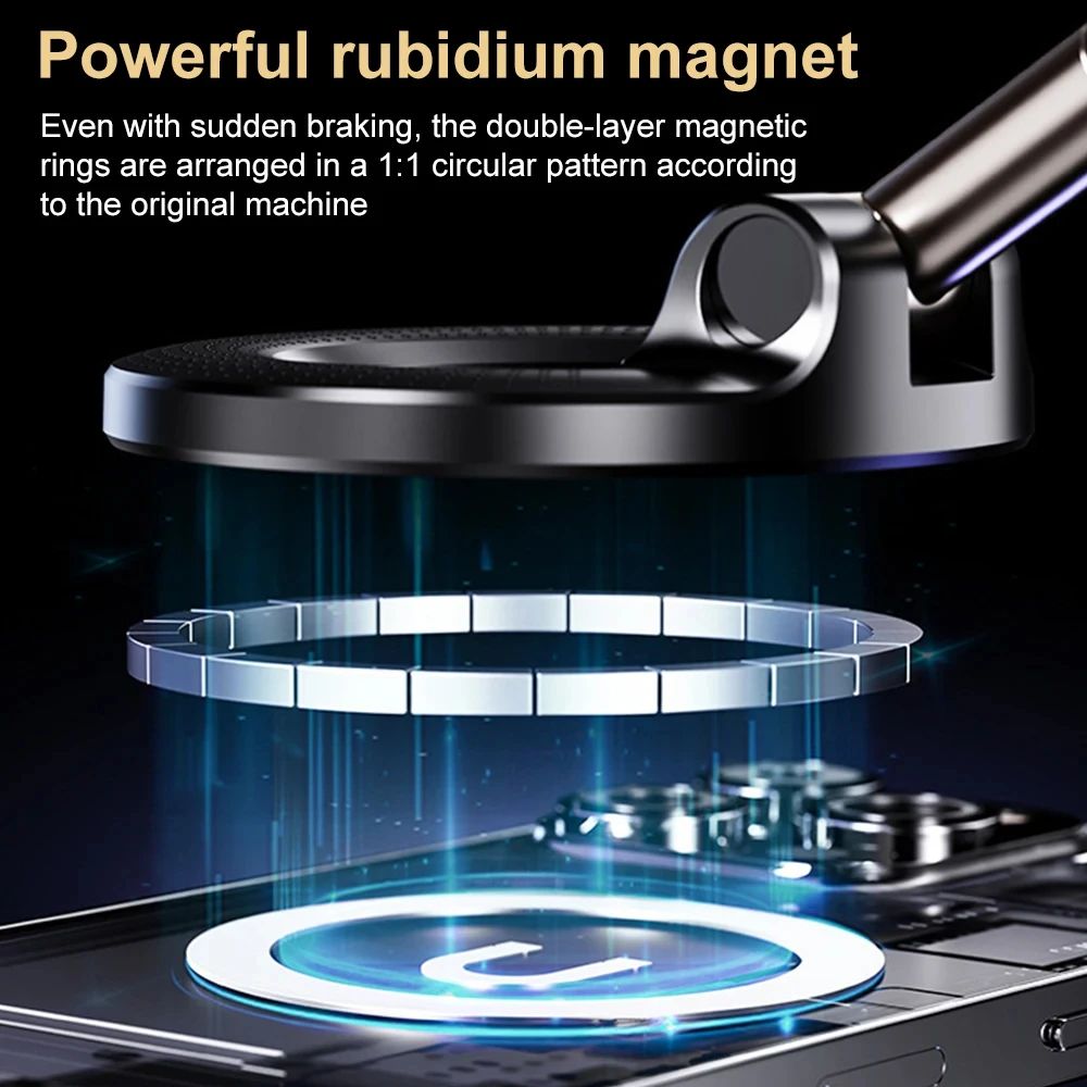 360 Rotating Magnetic Car Phone Holder