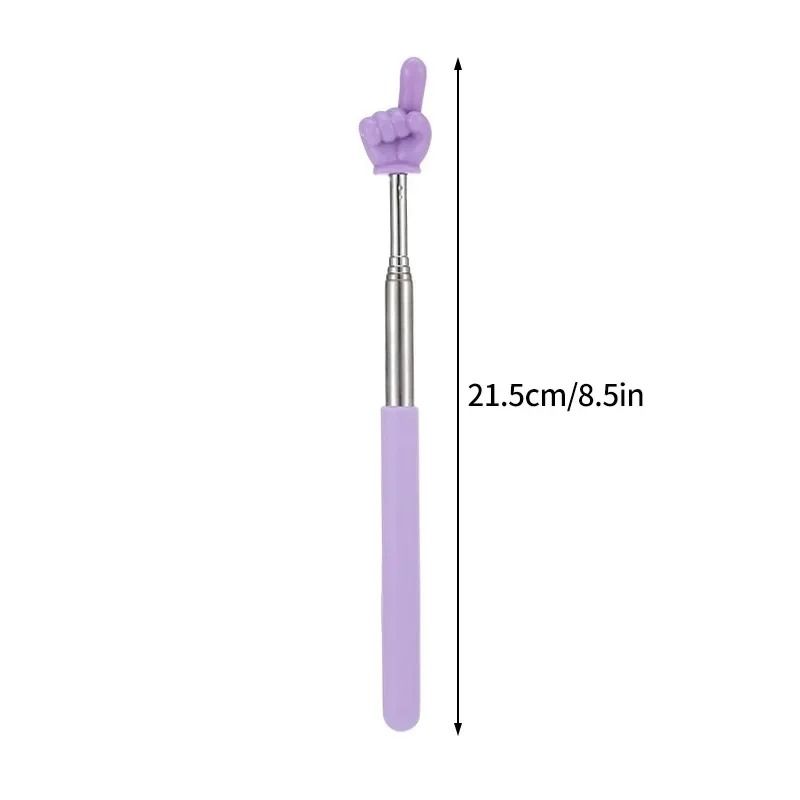Telescopic Teaching Pointer Stainless Steel Extendable Presentation Stick