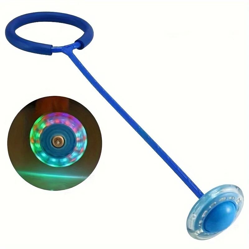 Foldable Kinetic Flashing LED Bouncing Ring