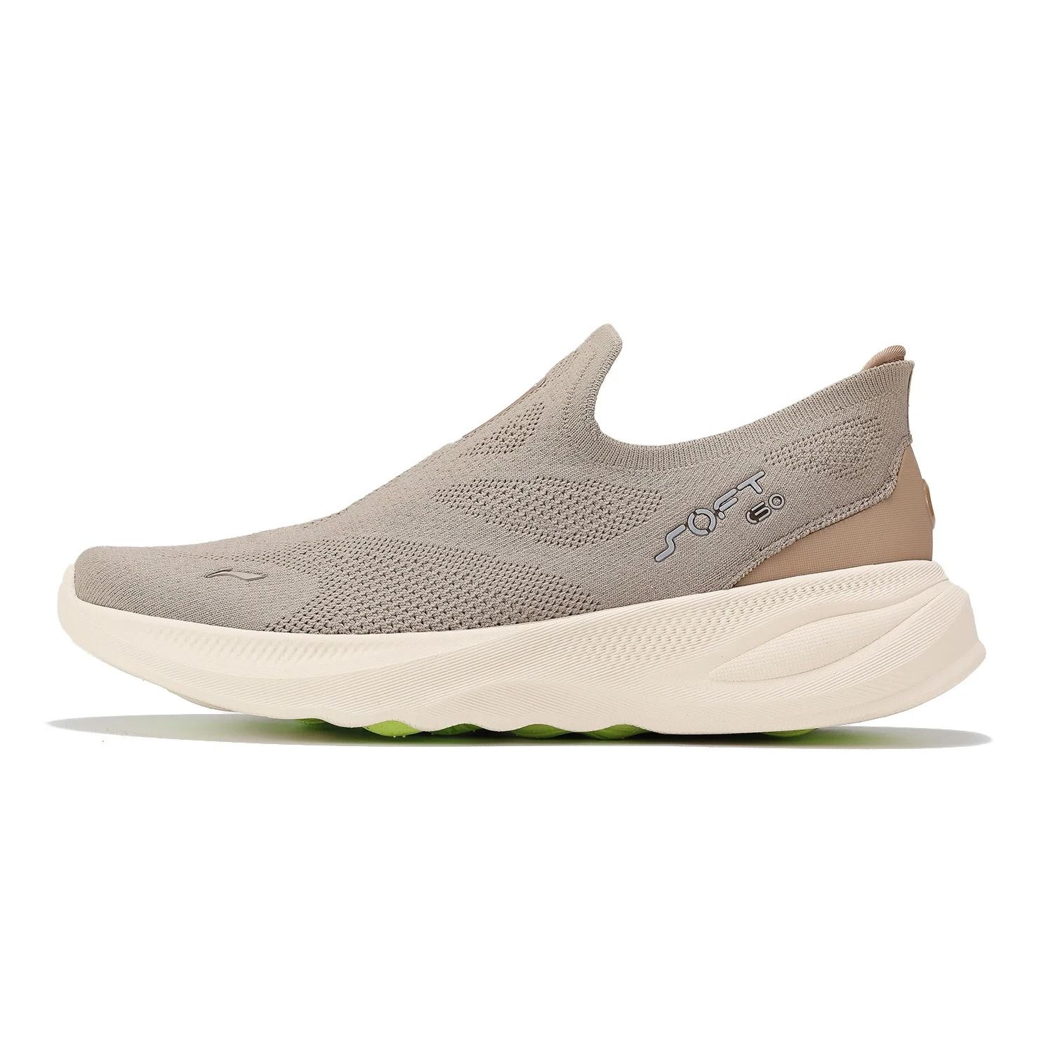 Li-Ning Mens SOFT GO 2 KNIT Slip-On Walking Shoes