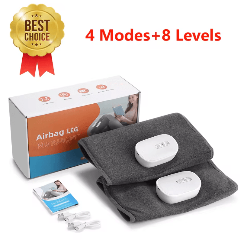 Electric 360° Wireless Air Pressure Calf and Leg Massager with 3 Modes
