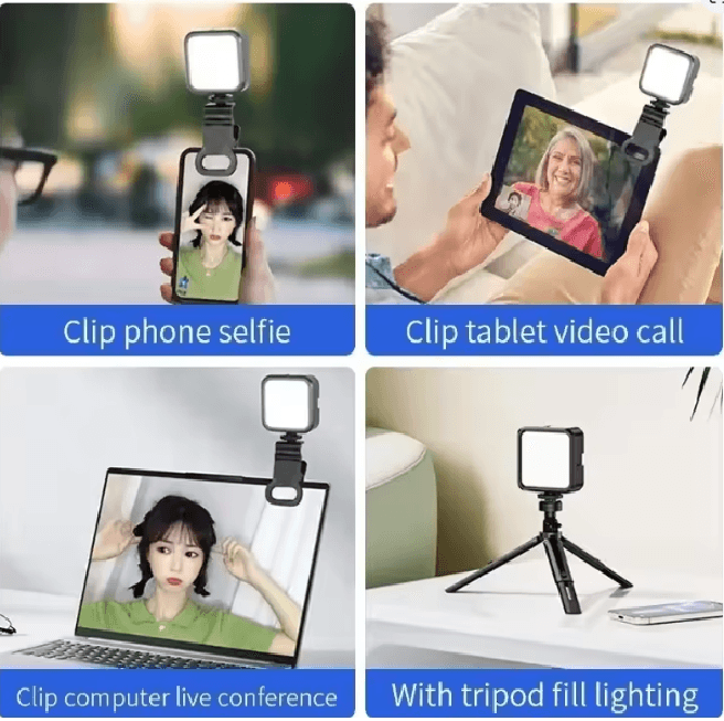 Mini Clip On Adjustable Fill Light