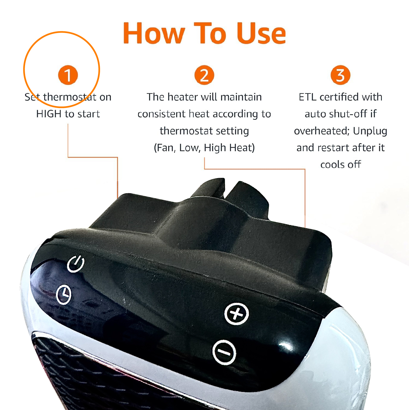 Faster Mini Heater, PTC Ceramic Electric Heating Fans Wall Mounted, Small Bathroom Home Heater, Energy Efficient Warmth