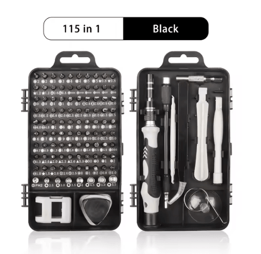 115 in 1 Precision Screwdriver Set Magnetic Computer Repair Tool Kit