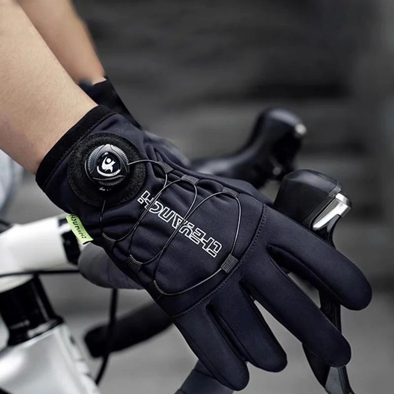 YANBIGUO Mens Winter Tactical Cycling Gloves