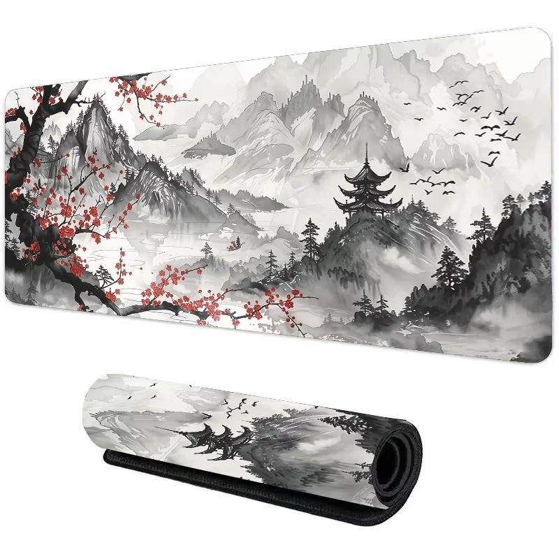 Moonlight Aura XXL Gaming Desk Mat - Large Mouse Pad with Non Slip Base